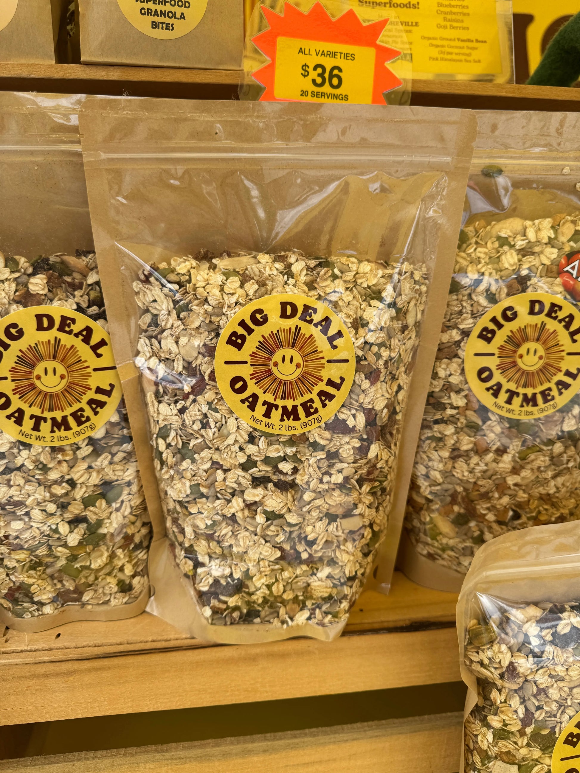 Big Deal Oatmeal - Original Superfood Breakfast Mix Big Deal Oatmeal