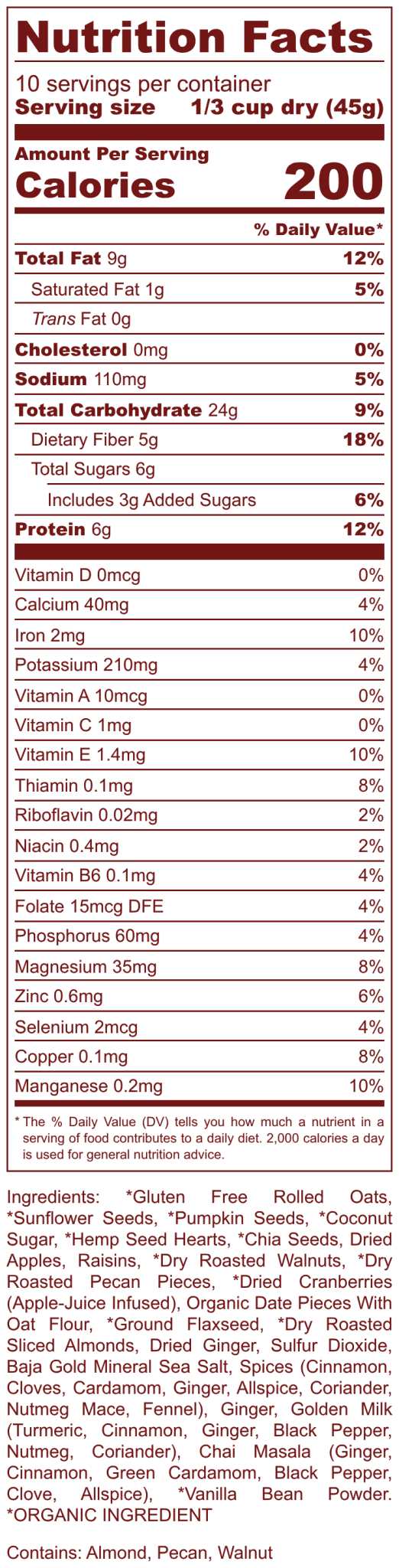 Spicy Ginger Superfood Oatmeal - Big Deal Oatmeal – Big Deal Oatmeal