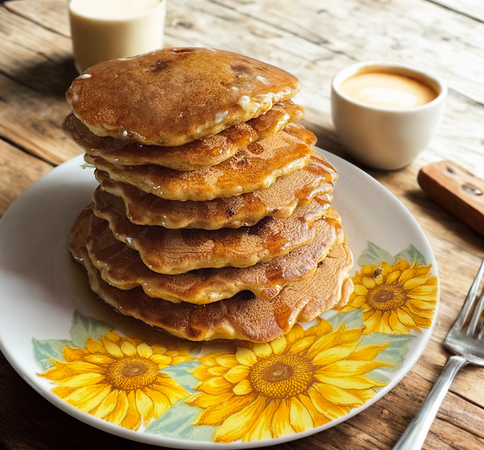 Big Deal Oatmeal Pancakes Recipe