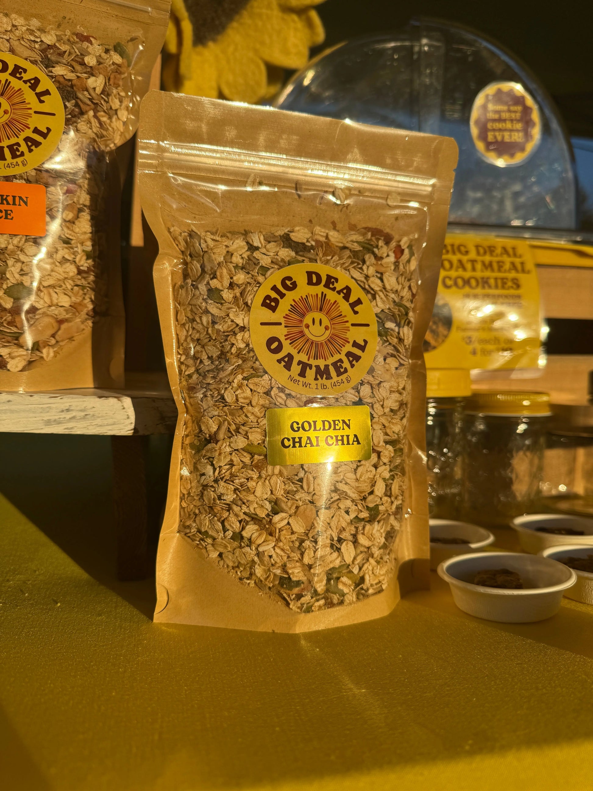 Golden Chai Chia Superfood Oatmeal Big Deal Oatmeal