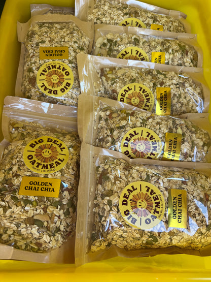 Golden Chai Chia Superfood Oatmeal Big Deal Oatmeal