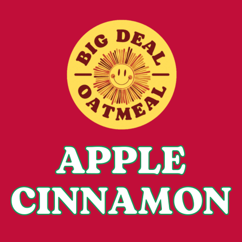 Apple Cinnamon Oatmeal - Big Deal Oatmeal