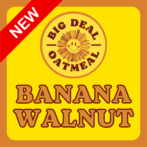 Banana Walnut Oatmeal - Big Deal Oatmeal