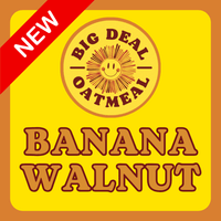 Banana Walnut Oatmeal - Big Deal Oatmeal