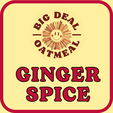 Ginger Spice Oatmeal - Big Deal Oatmeal