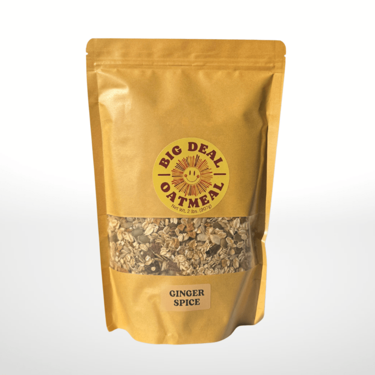 Ginger Spice Oatmeal - Big Deal Oatmeal