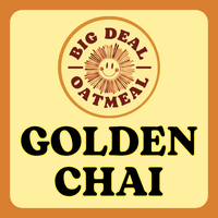 Golden Chai Oatmeal - Big Deal Oatmeal