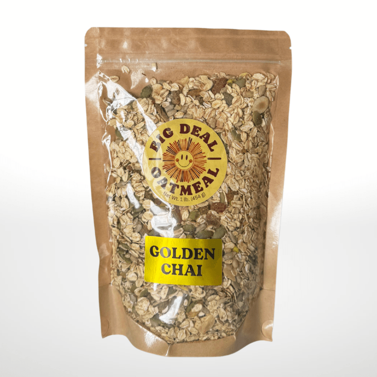 Golden Chai Oatmeal - Big Deal Oatmeal