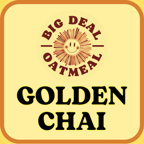 Golden Chai Oatmeal - Big Deal Oatmeal