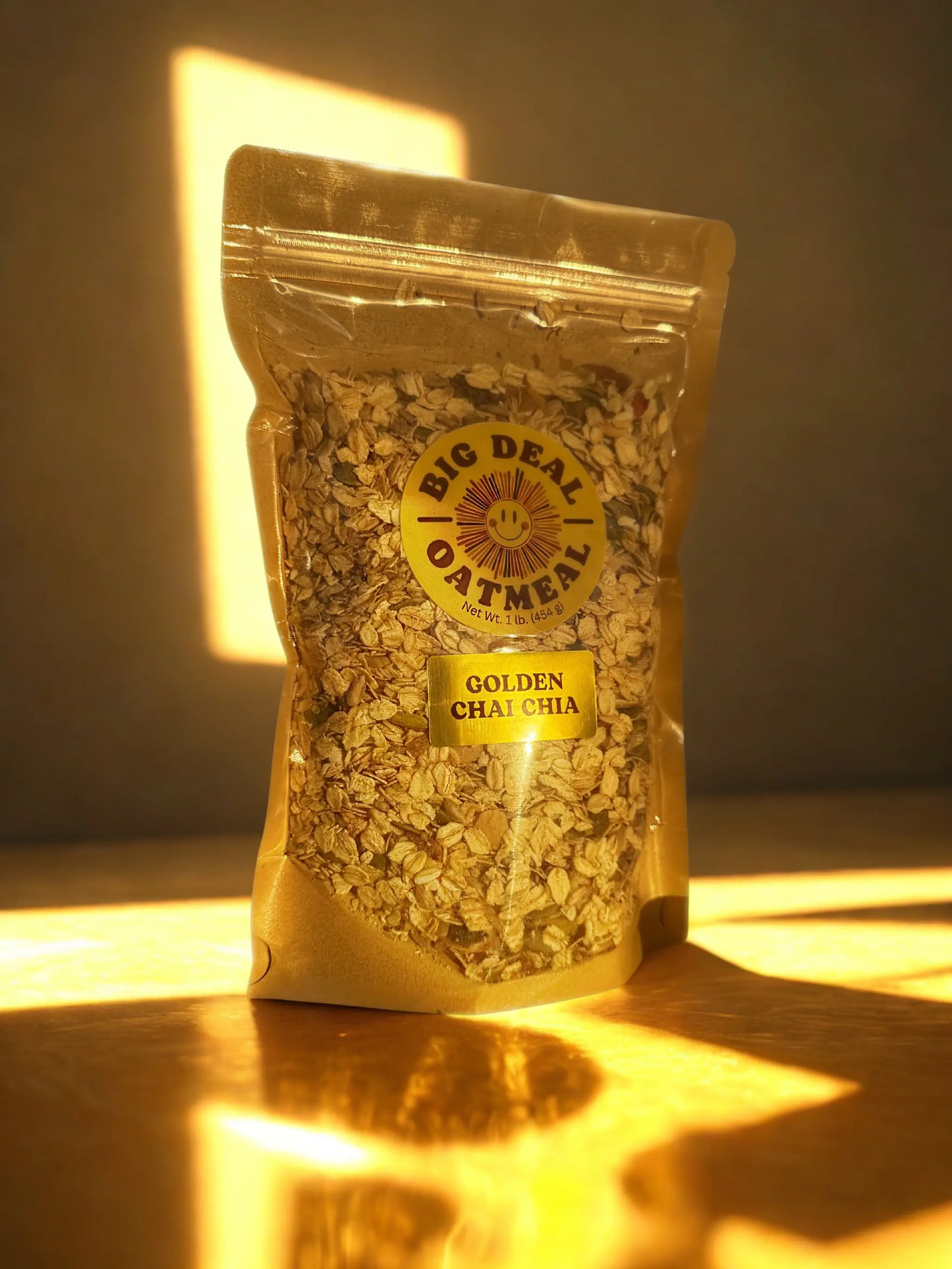 Golden Chai Chia - Organic Superfood Oatmeal Blend Big Deal Oatmeal