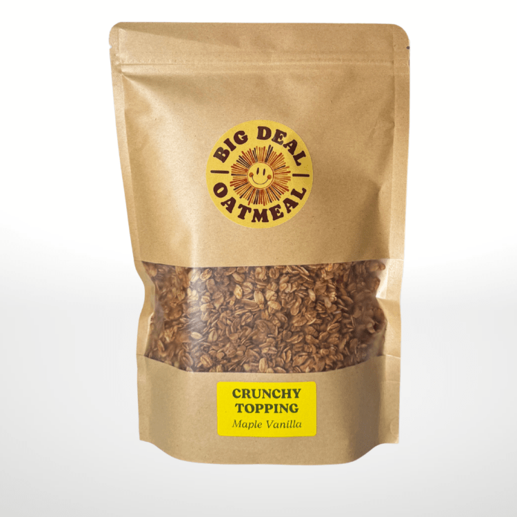 Maple Vanilla Crunchy Topping - Big Deal Oatmeal
