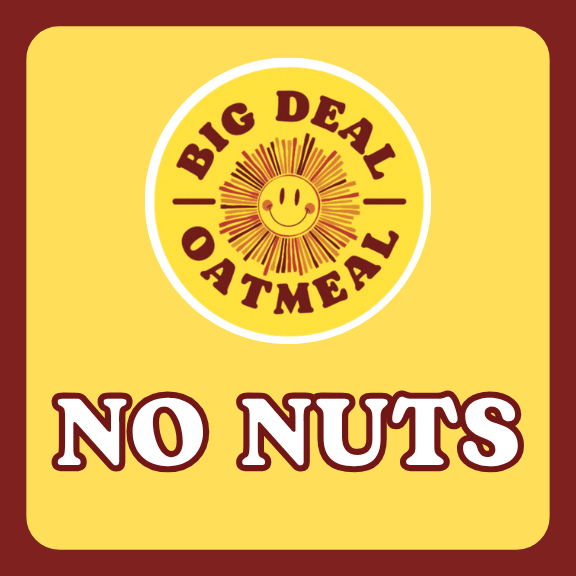 Nut-Free Oatmeal - Big Deal Oatmeal