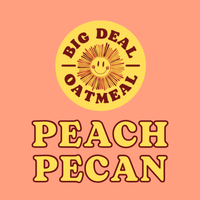 Peach Pecan Oatmeal - Big Deal Oatmeal